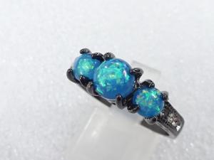 色石　指輪(22号)